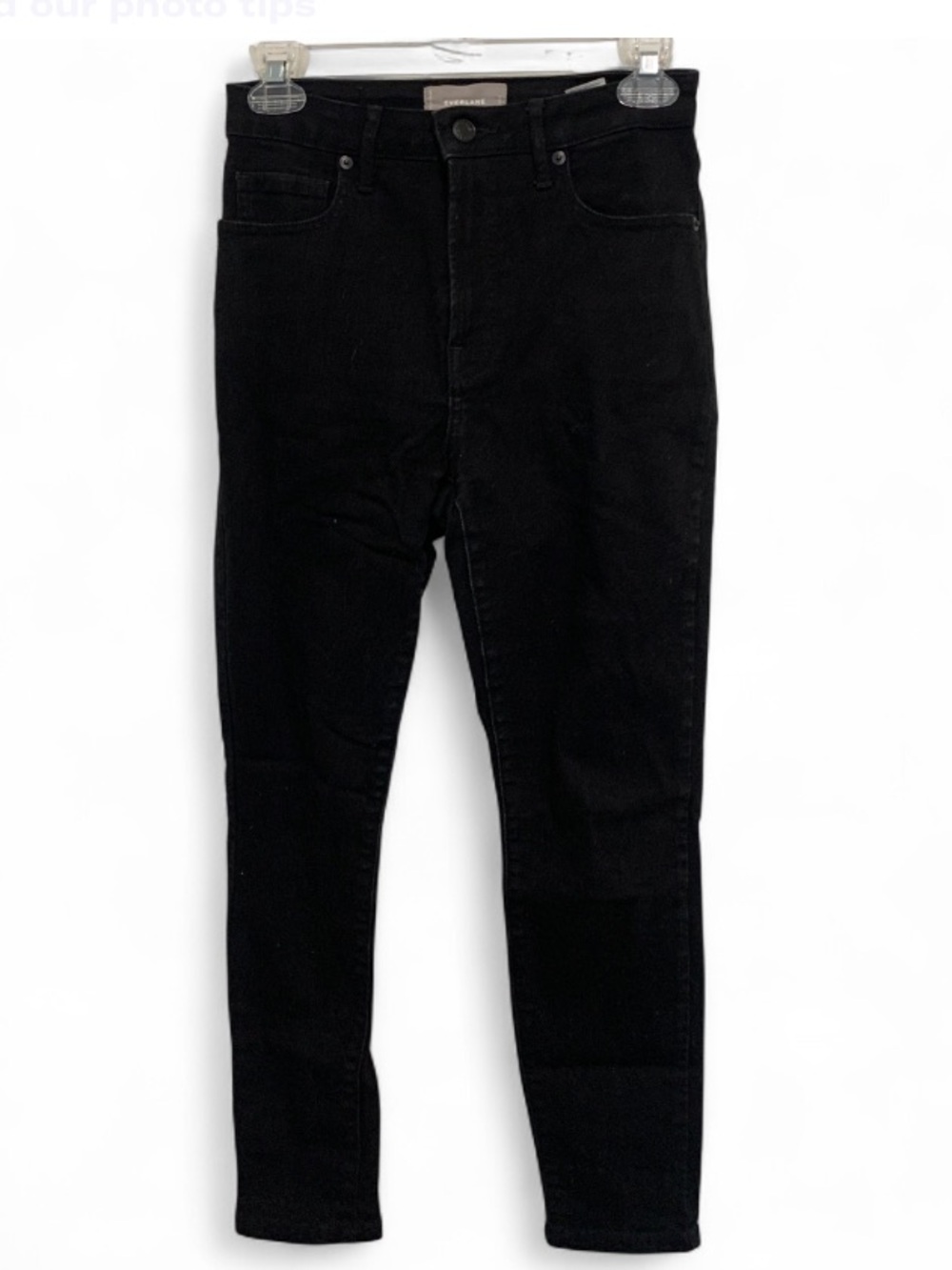 Everlane Black Curvy High-Rise Skinny Jeans - Women